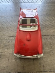 Dealer Promo Car Ford Thunderbird T-Bird Convertible 1957 1/25 Red