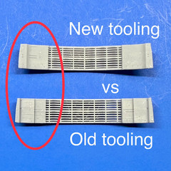 OBS Custom Grille for Silverado Dually Kits – Bar, Working Truck, Phantom 1/25