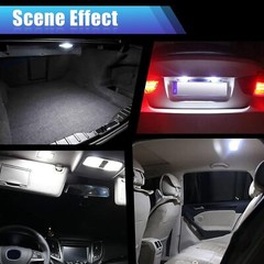 Car Led, Led Combination Set of 24 Sets, Used for Car Interior/Indoor Map Dome/