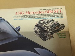 Tamiya 1/24 AMG Mercedes 600SEL 24128 Sports Car Series No.128 Plastic Model Kit