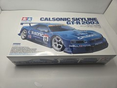 2004 Vintage TAMIYA 1/24 CALSONIC SKYLINE GT−R 2003 Plastic Model Factory Sealed