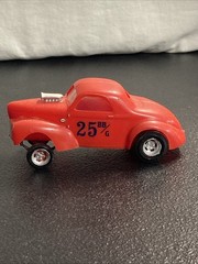 Vintage Built Monogram Boss Willys Gasser Model Kit 6702