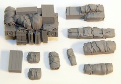 1/35 Scale Willys Jeep Set #1 – 10 Pieces – Resin Stowage ValueGear
