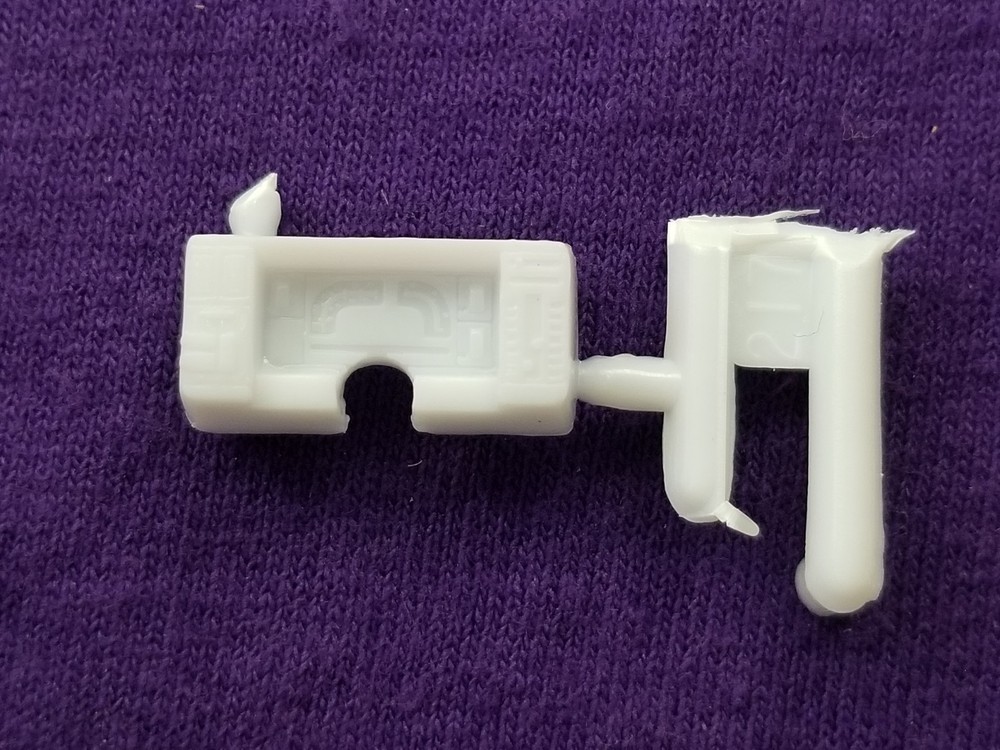 1991 Chevy S-10 Lowrider DASH INSTRUMENT POD from Revell 1:25 Model Kit