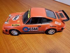 Vintage 1977 Monogram 1:24 Model Kit #2107 Porsche 911 Carrera RSR ~ Assembled