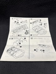 MPC Camaro Indianapolis Pace Car 1-0833 Instructions Original Manual 1982 Z28