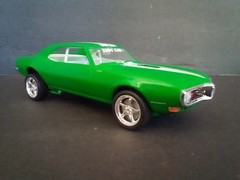 Revell Foose ’69 Pontiac Firebird 1/25 Partially Built