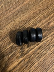 *Vintage plastic cars model kits 1:24/1:25 scale tire lot # 718