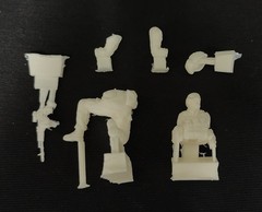 Hobby Fan HF771 1/35 Ukranian Tank Hunter FGM-148 Javelin Squad – 3 Figures Set