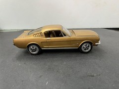 C3 AMT 1965 ? Ford Mustang Fastback Annual built Vintage Car model 1/25 McM.