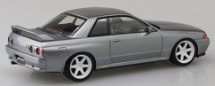 AOSHIMA 1/32 The Snap Kit Series Nissan R32 Skyline GT-R Custom Wheel (Spark Sil