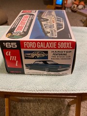 Vintage AMT 1965 Ford Galaxie 500XL 3 In 1 Model Kit Decals For Fred Lorenzen