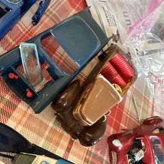 Model Junkyard/parts Plastic Muscle Car Lot Of 8 Hot Rods Etc