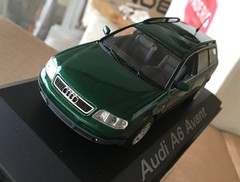 1/43 MINICHAMPS Audi A6 2.8. Avant, green met. rare, mint,++ !