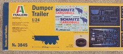 1/24 Dumper Trailer (Open or Closed) Italeri #3845 Factory Sealed MISB