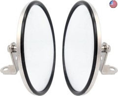 6 Inch Convex Round Door Mirror Blind Spot For Isuzu NPR NPR-HD NQR NRR FSR FVR