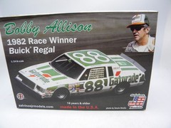 Salvinos JR Models Bobby Allison 1982 Race Winner Buick Regal Mdl Kit BAB1981D
