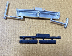 1969 Dodge Charger FRONT BUMPER & GRILLES MPC 1:25 Scale Model PARTS NEW