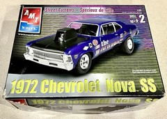 🏁 AMT /ERTL STREET CUSTOM 1972 CHEVROLET NOVA SS “OLD PRO” #31547 🏁