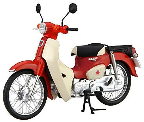 Fujimi 1/12 Kit Honda Super Cub 110 60th Anniversary Red from Japan 8076