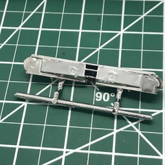62 Pontiac Catalina Drag Race Light Weight Grill No Glass 1:25 LBR Model Parts