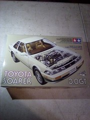 A3D Tamiya 1/24 – Toyota Soarer 3.0 GT Limited Model Kit 2464 Open, Complete