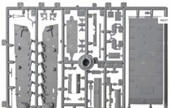 Unimodel 280 German Artillery Sturmgeschutz 40 Ausf F 8 WW II 1/72 scale