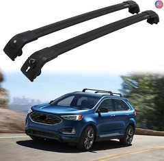 EZREXPM Roof Rack Cross Bars Fit for Ford Edge 2015-2024 Luggage Lockable