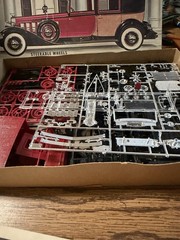 4 Johan 1/25 Kits 31 Cady, 35 Mercedes, 31 Teddy Fleetwood, Chrysler Turbine Car
