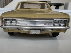 1966 Chevrolet Impala SS396 General Motors Dealership Promotional Model Car TAN