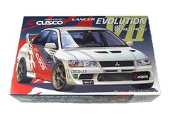 FUJIMI 1/24 CUSCO Lancer Evolution VII Rally Car Model Kit Auto Gallery Y860608