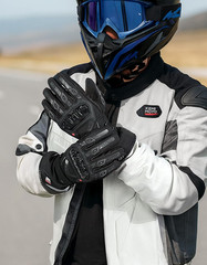 Winter Motorcycle Gloves, Rainproof Riding Warm Gloves with Touchscreen for Moto