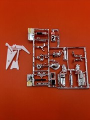 1957 Ford T-Bird AMT Chrome Engine With Stand Model Parts 1:25 New L5