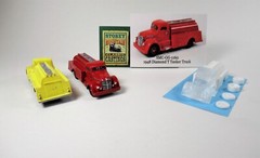 New! SMC-GG-1160 1948 Diamond T Tanker Truck HO-1/87th Scale Clear Resin Kit