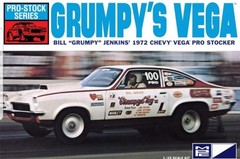 72 Chevy Vega INTAKE MANIFOLD & CARBURETOR for 350 V8 from MPC 1:25 Model Kit