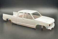 Chevy Silverado GMC Sierra K2500 4×4 Fender Flares for 1:25 AMT Model Kit