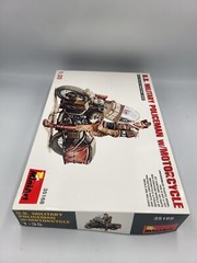 Miniart 35168 1/35 U.S. Military Policeman W/motorcycle