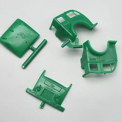 Atlantis 1/48 White-Fruehauf Gas Truck Parts Kit Bash Truck Cab Body