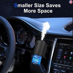 Car Air Freshener, Smart Car Air Freshener for Vent Clips, 1200 Sprays Per