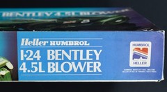 Vintage Heller Humbrol Bentley 4.5L Blower 1/24 #80722 Model Kit OB SEALED PARTS