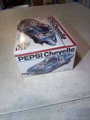 A3E MPC Pepsi Chevelle Stock Car Nascar 1:25 Model Kit 808/12 Retro SEALED