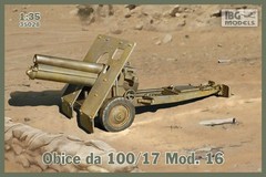 IBG 1/35 35028 WWII Obice da 100/17 Mol.16 Howitzer (Metal Barrel Included)