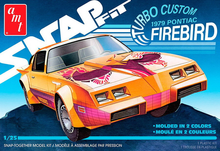 AMT 1/25 1979 Pontiac Firebird Turbo Custom (Snap kit)
