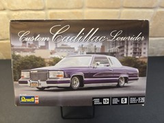 Revell, Custom Cadillac Lowrider, 1/25 scale, #4438 !!Sealed Inside!!