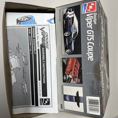 AMT 1:25 DODGE VIPER GTS COUPE MODEL KIT PARTS LOT