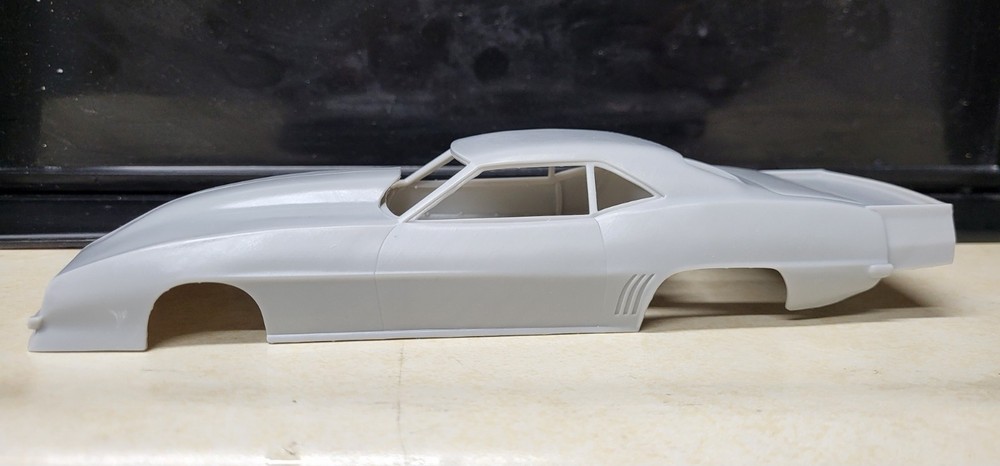 1/24 scale resin 3d printed 1969 Chevy Camaro Pro Mod drag body model slot car