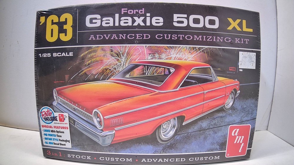 AMT 1/25 1963 Ford Galaxie 500 XL adv. customizing kit #1186