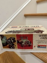 Vintage 1974 Monogram ’30 Ford Coupe Model Partial Built See Pic