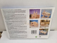 Classic Car Wooden Model Kit Craft #090142 & Horse & Carriage #090140 New/Sealed