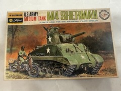 Bachmann Fujimi US Army Medium Tank M4 Sherman 1/76 #0762 – FREE SHIPPING